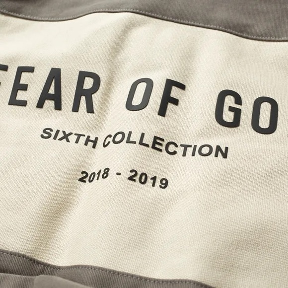 FoG Fear of God Sixth Collection Bomber Jacket - God Grey - Small - Picture 5 of 5